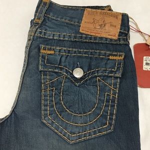 Never worn True Religion jeans